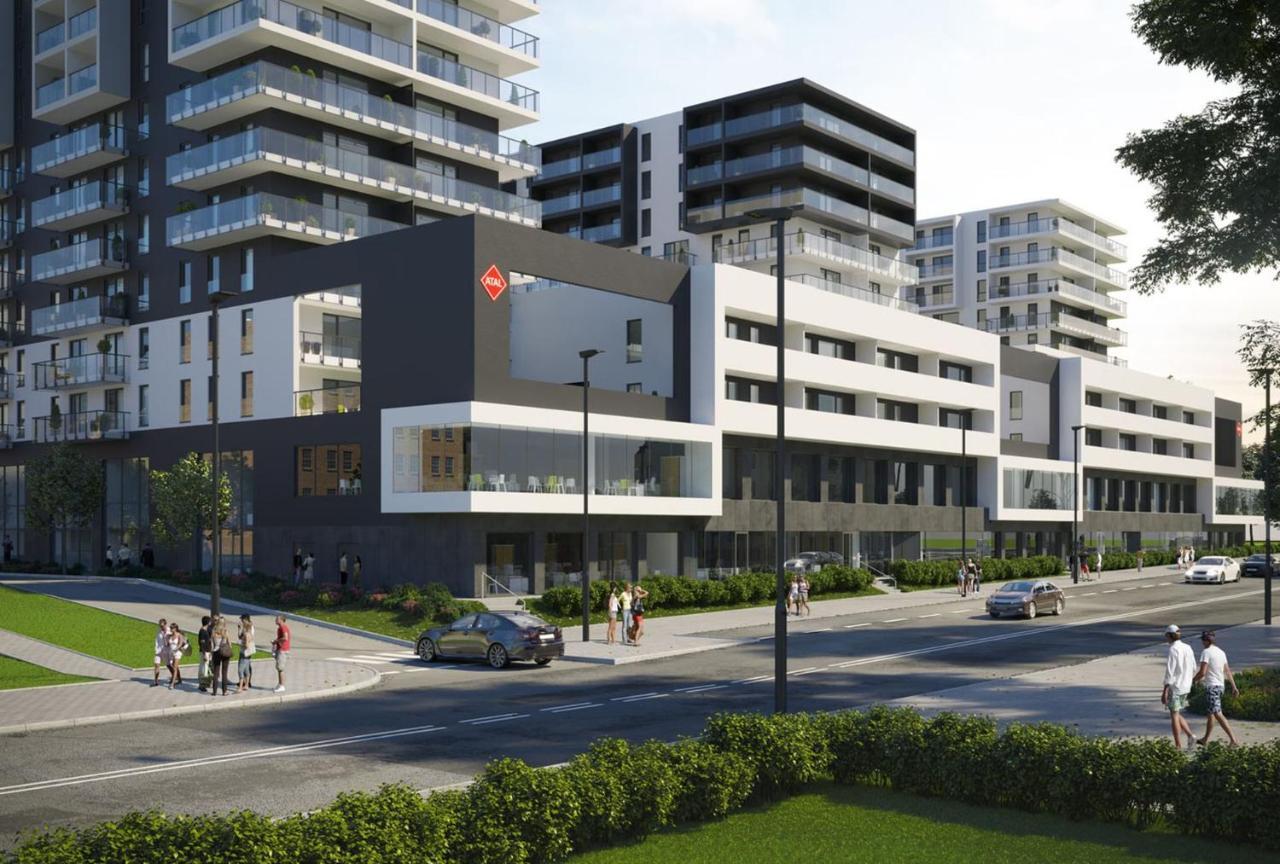 Q Apart Coral - Studio, Manufaktura, Parking Gratis, Tv Max, Fv, Gwarancja Zadowolenia Apartment Lodz  Exterior photo